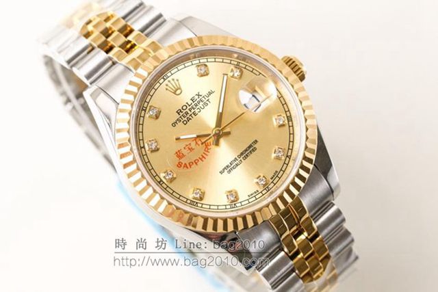 勞力士手錶 N9 Factory Rolex日誌型39系列 冰綠色超亮夜光 Rolex高端男表 Rolex機械男士腕表  hds1307